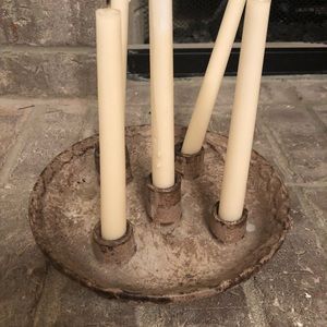 McCarty 5 ring candlestick holder